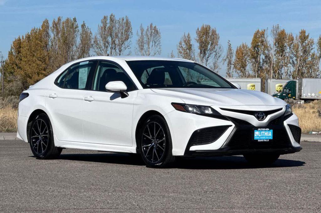 used 2021 Toyota Camry car, priced at $17,845