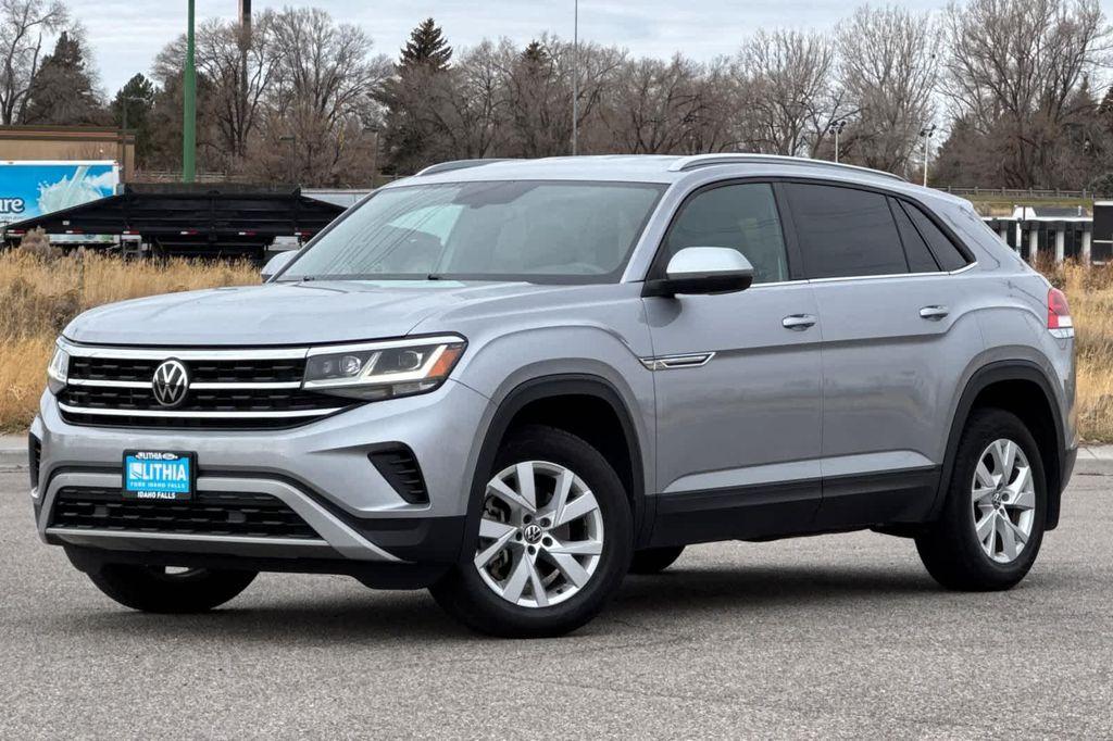 used 2021 Volkswagen Atlas Cross Sport car, priced at $18,625