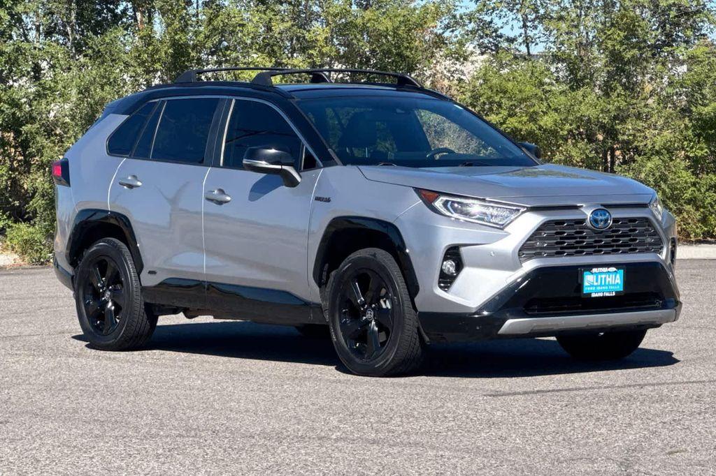 used 2021 Toyota RAV4 Hybrid car, priced at $32,402
