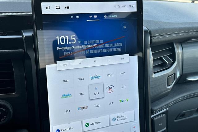 new 2025 Ford F-150 Lightning car, priced at $67,127