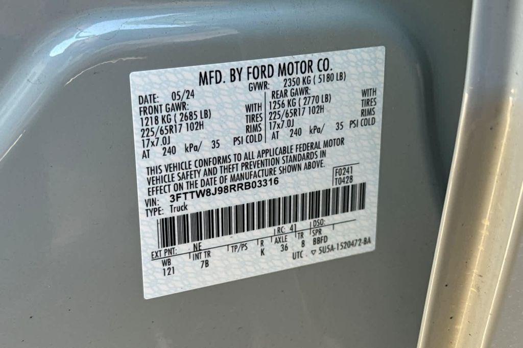 used 2024 Ford Maverick car, priced at $27,972