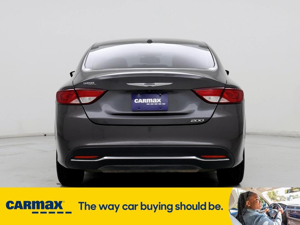 used 2016 Chrysler 200 car, priced at $12,998