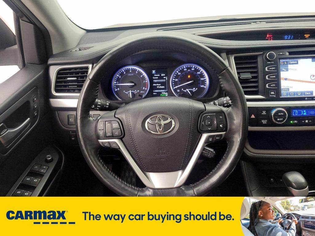 used 2017 Toyota Highlander car, priced at $25,998