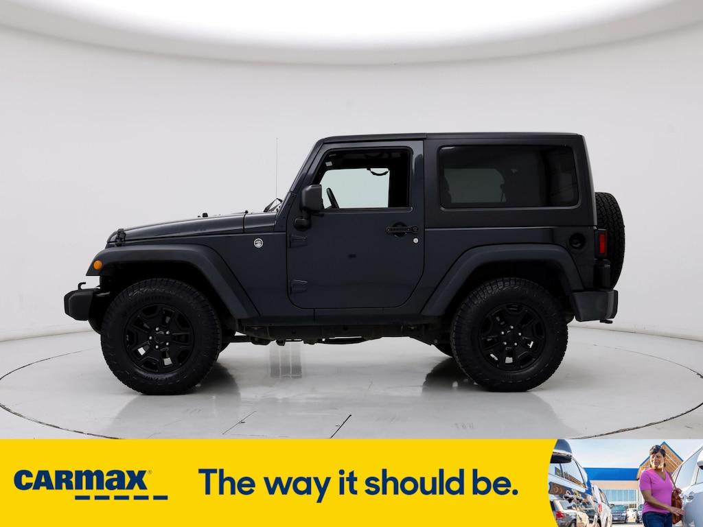 used 2017 Jeep Wrangler car, priced at $20,998