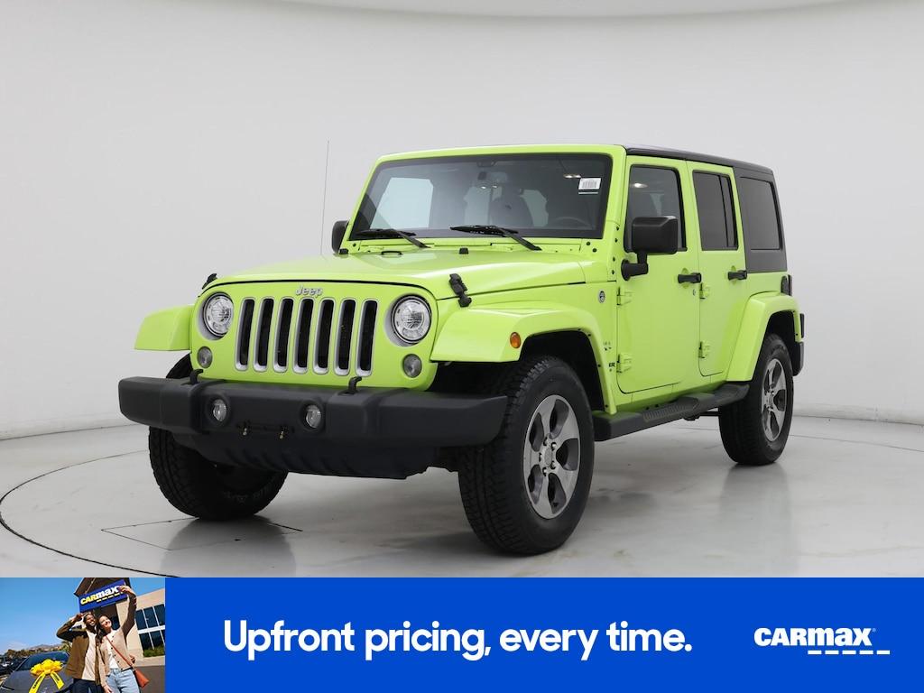 used 2017 Jeep Wrangler car, priced at $21,998