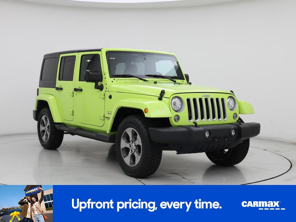 used 2017 Jeep Wrangler car, priced at $21,998