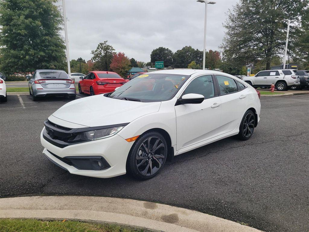 used 2021 Honda Civic car, priced at $20,588