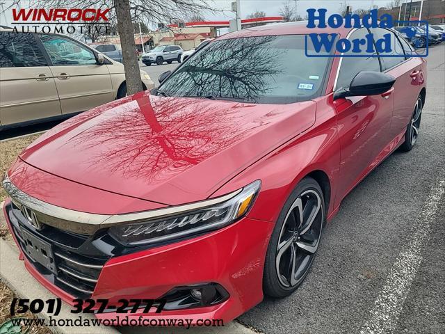 used 2021 Honda Accord car, priced at $25,990