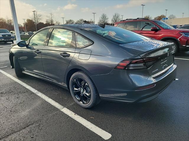 new 2025 Honda Accord car, priced at $30,320