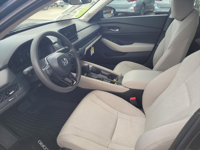 new 2025 Honda Accord car, priced at $30,324