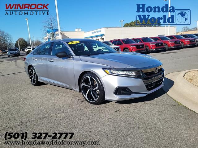 used 2022 Honda Accord car, priced at $25,022