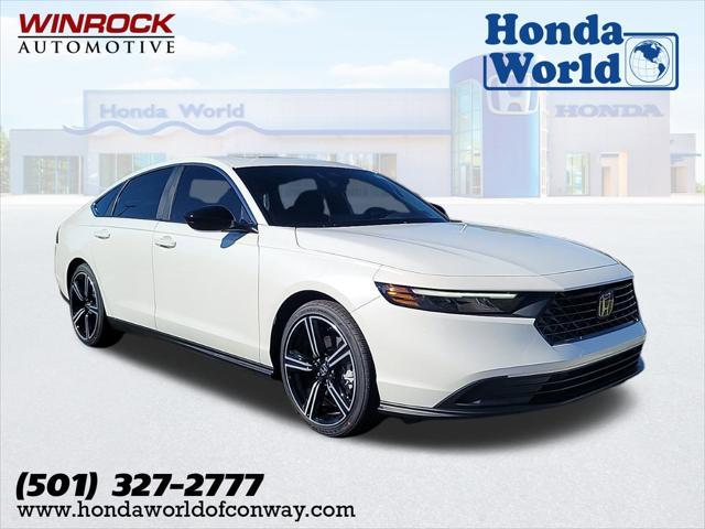 new 2025 Honda Accord Hybrid car, priced at $33,701