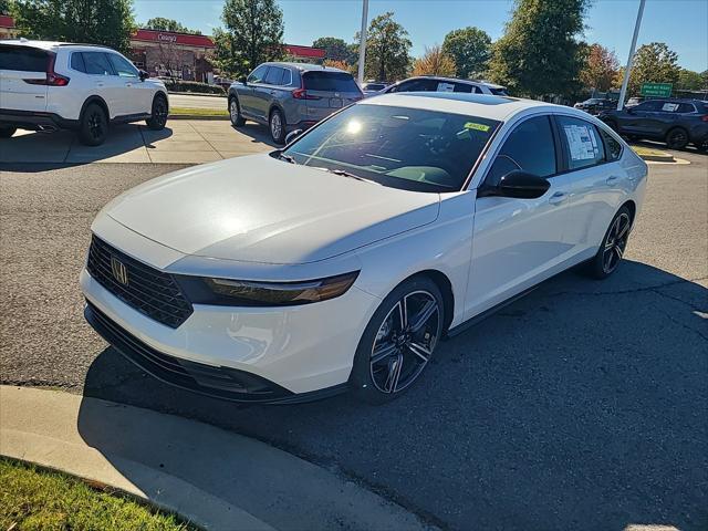 new 2025 Honda Accord Hybrid car, priced at $33,701