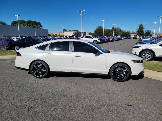 new 2025 Honda Accord Hybrid car, priced at $33,701