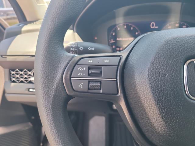 new 2025 Honda Accord car, priced at $30,710