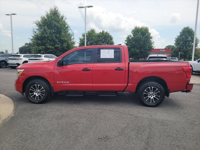 used 2022 Nissan Titan car, priced at $28,888