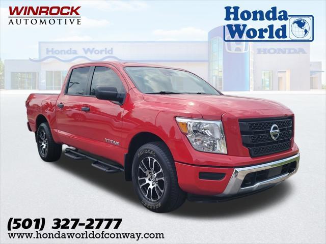 used 2022 Nissan Titan car, priced at $28,888