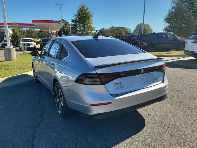 new 2025 Honda Accord Hybrid car, priced at $33,768