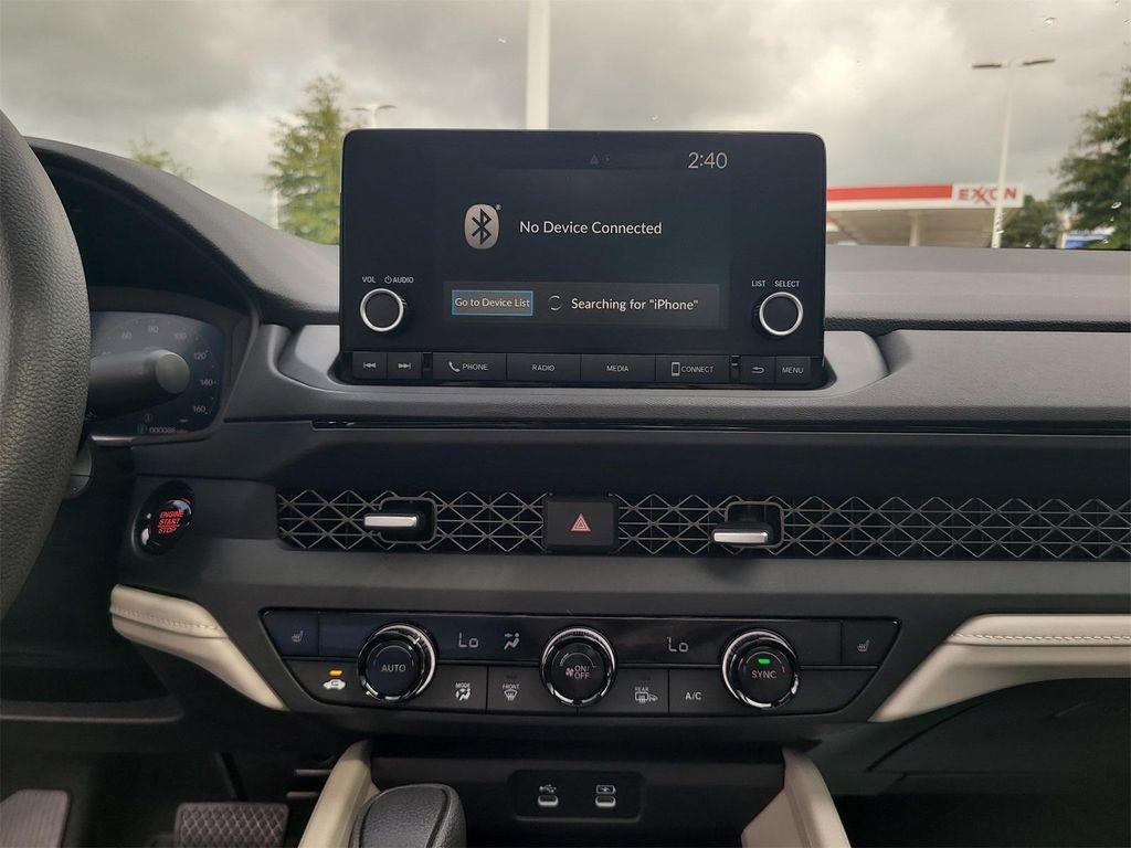 new 2025 Honda Accord car, priced at $30,665