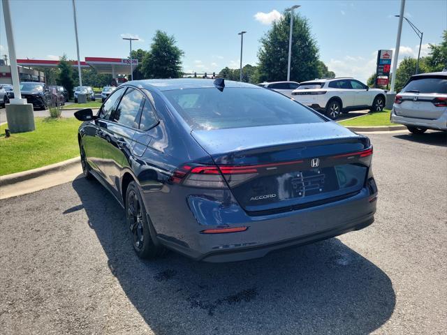 new 2025 Honda Accord car, priced at $30,324
