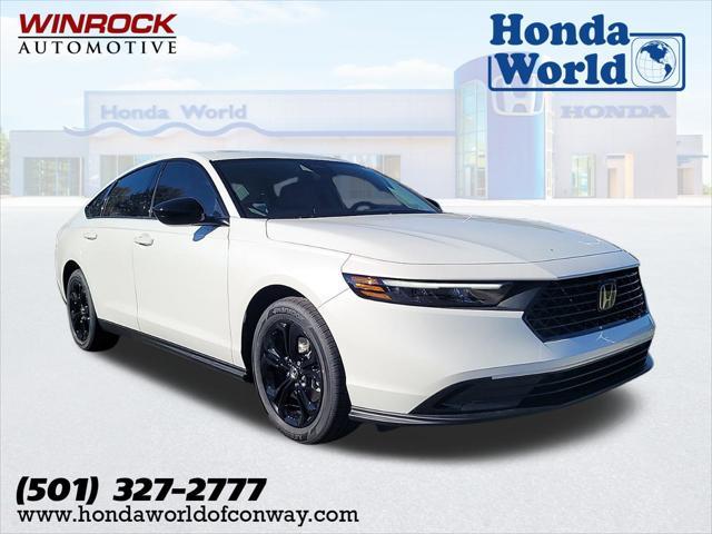 new 2025 Honda Accord car, priced at $32,110