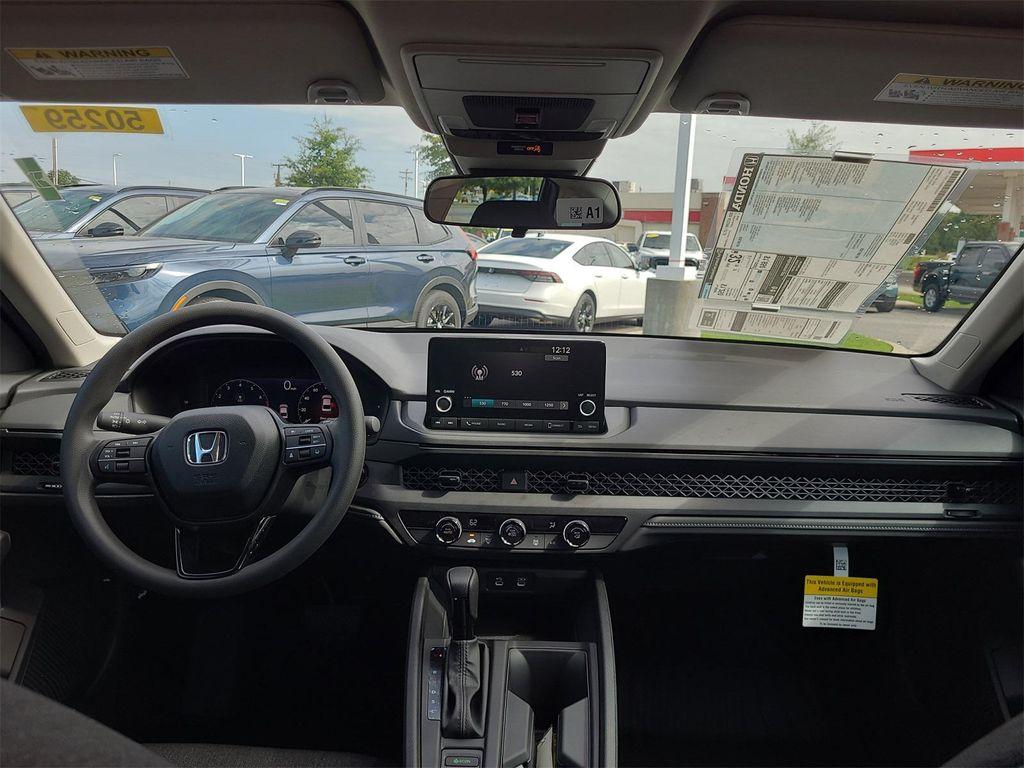 new 2025 Honda Accord car, priced at $27,990