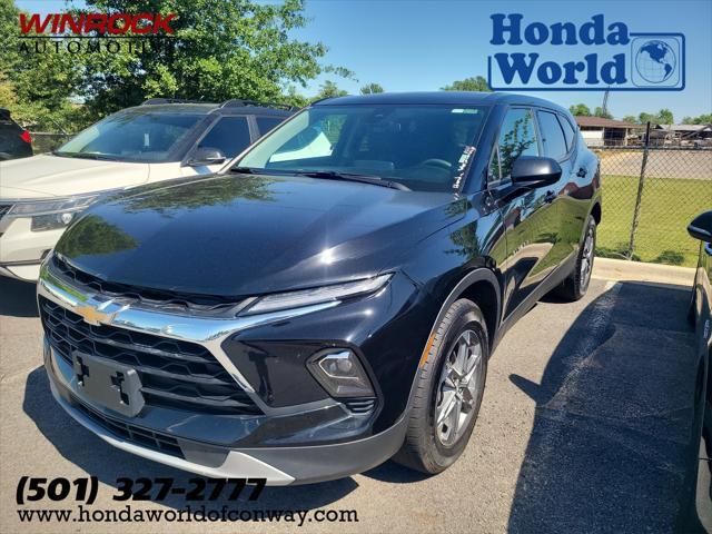 used 2023 Chevrolet Blazer car, priced at $24,588