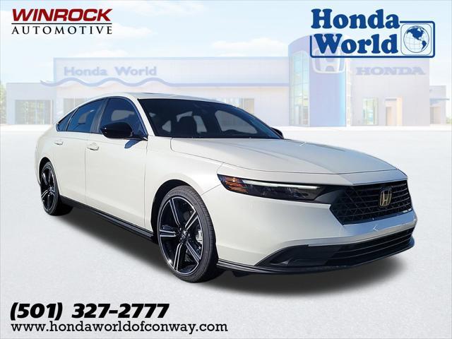 new 2025 Honda Accord Hybrid car, priced at $33,701