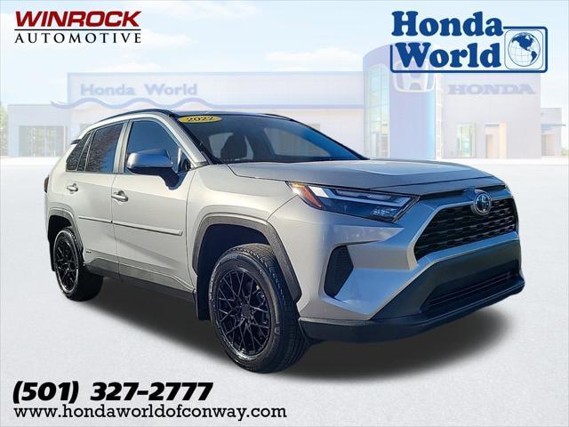 used 2022 Toyota RAV4 Hybrid car, priced at $28,641