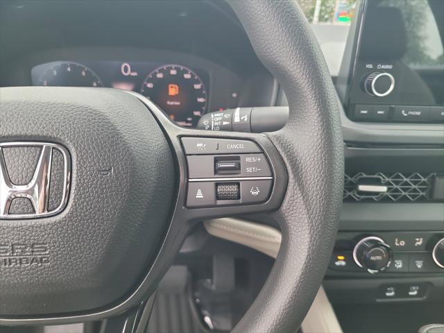 new 2025 Honda Accord car, priced at $30,710