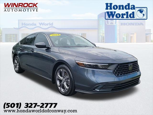 used 2024 Honda Accord car, priced at $27,456