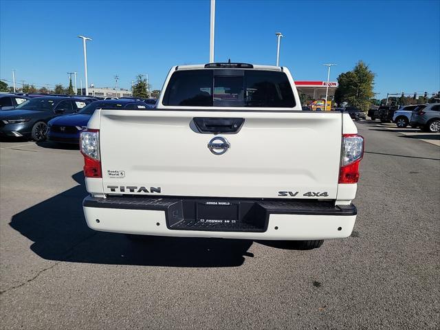 used 2022 Nissan Titan car, priced at $29,880