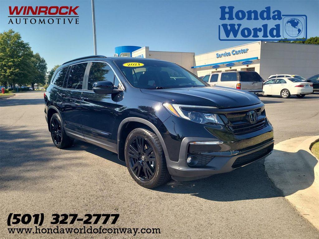 used 2021 Honda Pilot car, priced at $26,988