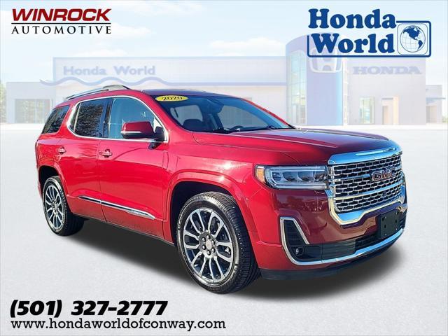 used 2020 GMC Acadia car, priced at $27,999