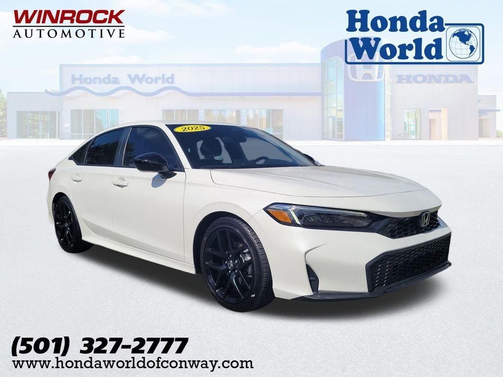 used 2025 Honda Civic car, priced at $27,888