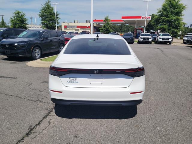 new 2025 Honda Accord car, priced at $31,165