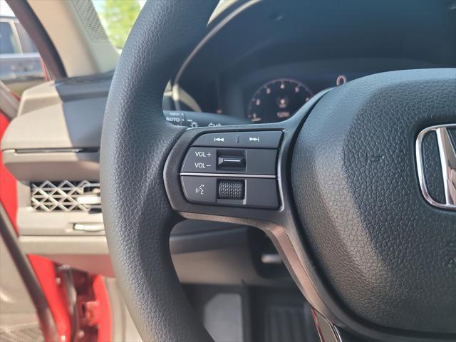 new 2025 Honda Accord car, priced at $31,165