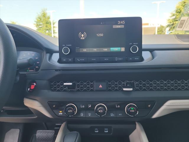 new 2025 Honda Accord car, priced at $31,165