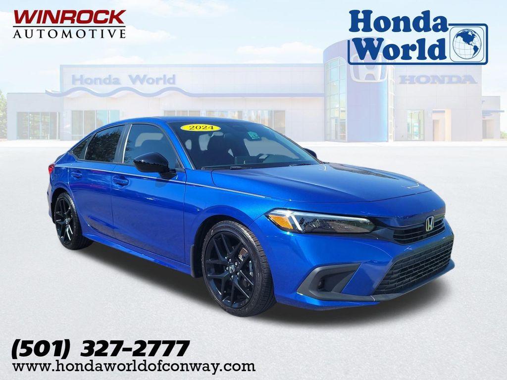 used 2024 Honda Civic car, priced at $26,588