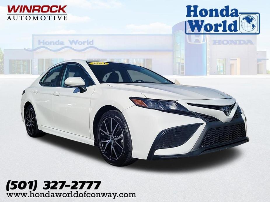 used 2021 Toyota Camry car, priced at $21,319