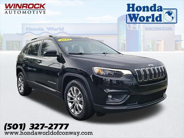 used 2019 Jeep Cherokee car, priced at $15,500