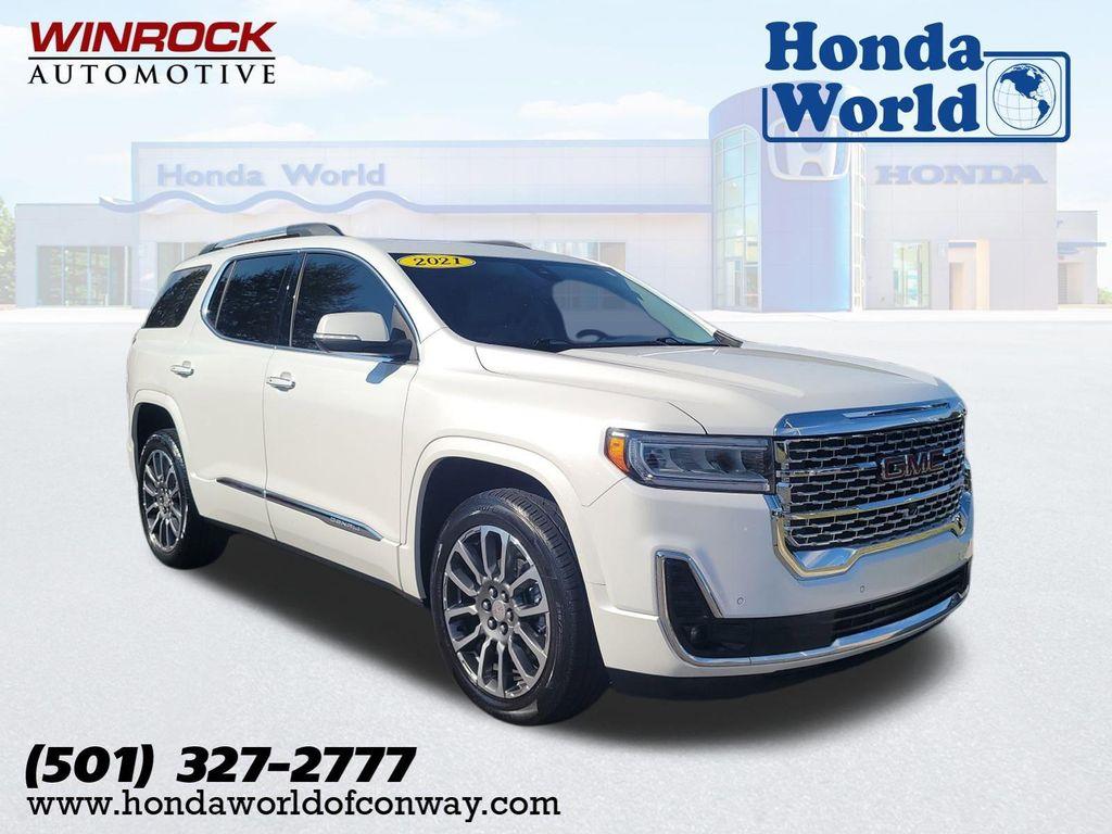 used 2021 GMC Acadia car, priced at $27,408