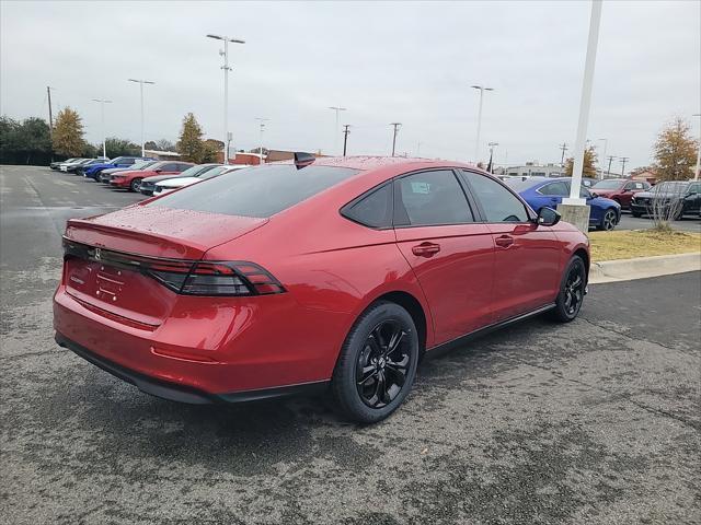 new 2025 Honda Accord car, priced at $30,751