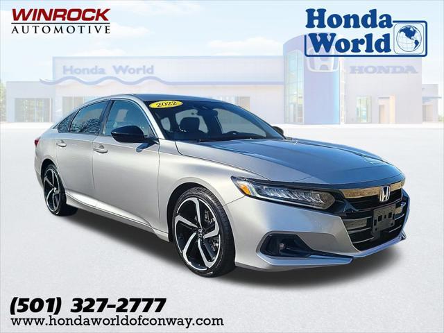 used 2022 Honda Accord car, priced at $25,491