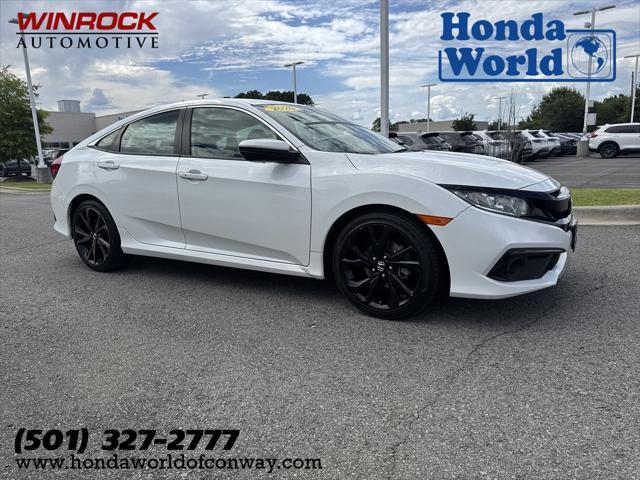 used 2020 Honda Civic car, priced at $19,588