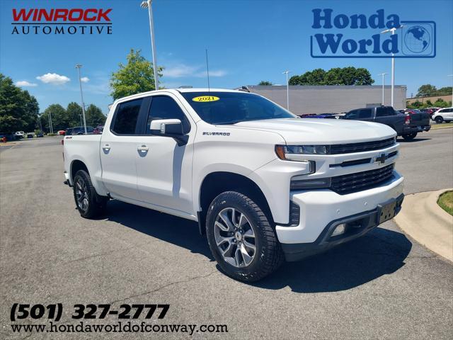 used 2021 Chevrolet Silverado 1500 car, priced at $31,588