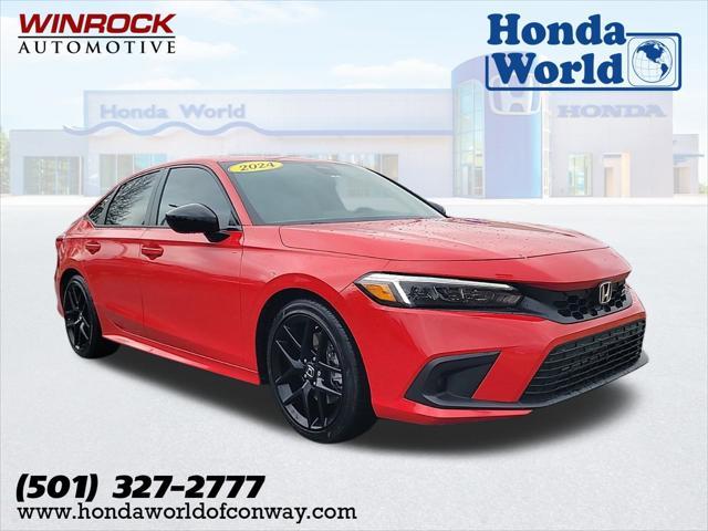 used 2024 Honda Civic Si car, priced at $30,596