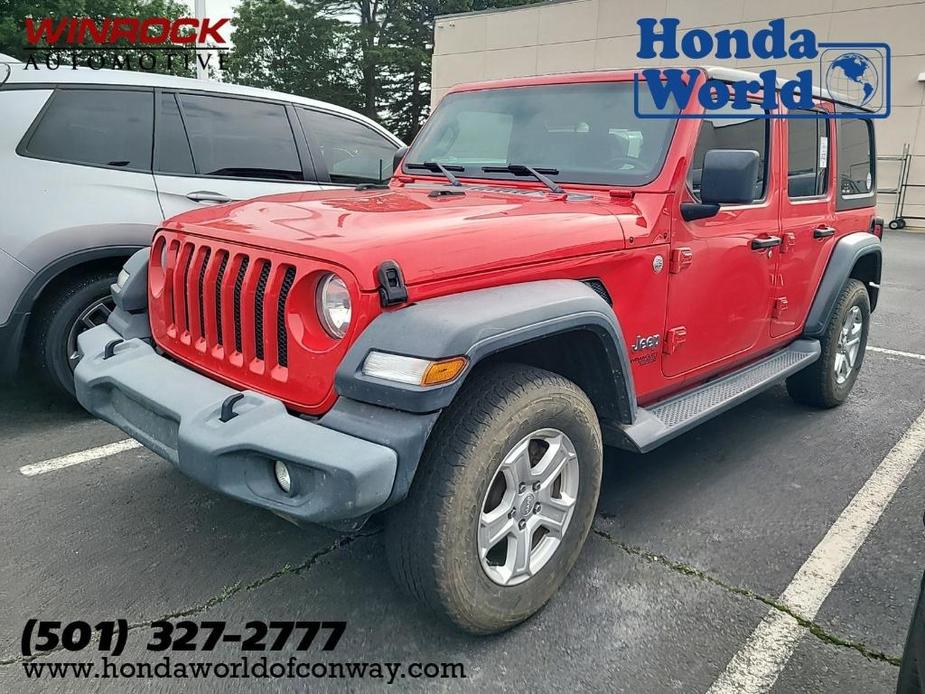 used 2018 Jeep Wrangler Unlimited car, priced at $26,491