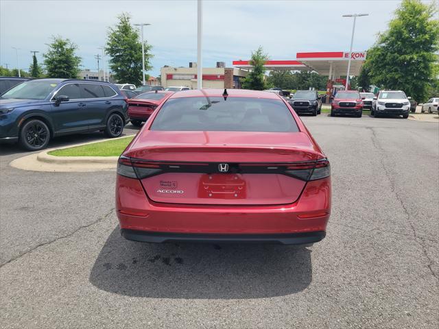 new 2025 Honda Accord car, priced at $30,765