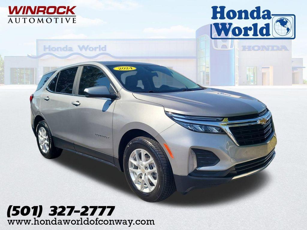 used 2024 Chevrolet Equinox car, priced at $23,588